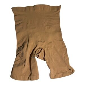 SKIMS Sculpting Mid-Thigh Bodysuit Shapewear Tummy Control‎ Beige L/G NWOT